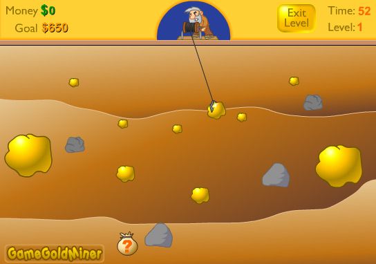 gold miner games two player